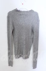 画像2: 【SALE】merry jenny / ランダムメロウリブニット  グレー O-25-11-21-042-LO-TO-IG-ZT522 (2)