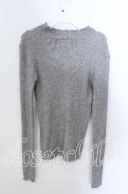 画像2: merry jenny / ランダムメロウリブニット  グレー O-25-11-21-042-LO-TO-IG-OS