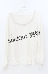 axes femme / レース配色インナー Ｍ アイボリー O-25-11-21-044-AX-TO-IG-OS