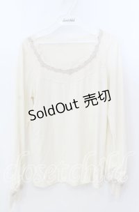 axes femme / レース配色インナー Ｍ アイボリー O-25-11-21-044-AX-TO-IG-OS