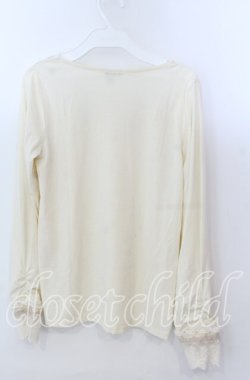 画像3: axes femme / レース配色インナー Ｍ アイボリー O-25-11-21-044-AX-TO-IG-OS