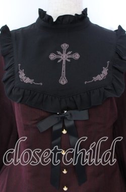 画像2: Amavel / L'Ange Dechu フィット＆フレアワンピース  ワイン×クロ O-25-11-21-004-CA-OP-IG-OS