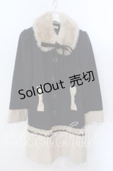 axes femme / バイカラーコート Ｌ ネイビー×ベージュ O-25-11-21-048-AX-CO-IG-OS