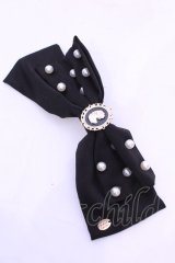 m petit by misako / AM*NIPLバレッタ  クロ O-25-11-21-1001-LO-AC-OW-ZT208F004