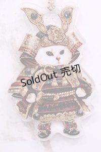 Enchantlic Enchantilly / 193 絢爛たる鎧を身に纏った双子の子猫物語  ネックレス  A　赤組 O-25-11-21-1042-LO-AC-OW-OS