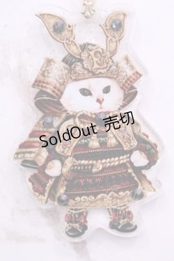 画像1: Enchantlic Enchantilly / 193 絢爛たる鎧を身に纏った双子の子猫物語  ネックレス  A　赤組 O-25-11-21-1042-LO-AC-OW-OS