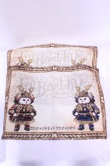 Enchantlic Enchantilly / 193 絢爛たる鎧を身に纏った双子の子猫物語 シリーズ ランチョンマット  アイボリー系 O-25-11-21-1043-LO-ZA-OW-ZT334