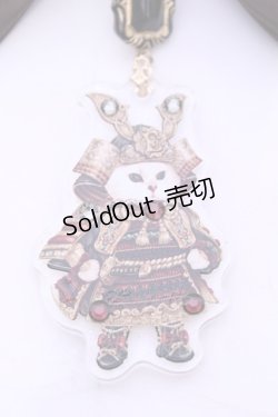 画像2: 【SALE】Enchantlic Enchantilly / 193 絢爛たる鎧を身に纏った双子の子猫物語  リボンブローチ  A（赤系） O-25-11-21-1044-LO-AC-OW-ZT271