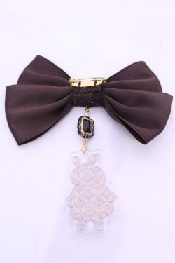 画像3: Enchantlic Enchantilly / 193 絢爛たる鎧を身に纏った双子の子猫物語  リボンブローチ  A（赤系） O-25-11-21-1044-LO-AC-OW-OS