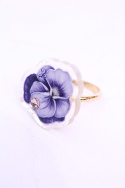 画像1: Enchantlic Enchantilly / Dolled Up Ring （すみれ）  可憐なすみれ O-25-11-21-1048-LO-AC-OW-OS