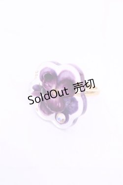 画像1: Enchantlic Enchantilly / Dolled Up Ring （すみれ）キラキラのラメ入り  麗らかなすみれ O-25-11-21-1050-LO-AC-OW-OS
