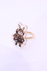 Enchantlic Enchantilly / Dolled Up Ring（193 絢爛たる鎧を身に纏った双子の子猫物語 ）  赤組猫ちゃん O-25-11-21-1051-LO-AC-OW-ZT168F001