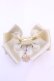 画像2: Enchantlic Enchantilly / 雪の結晶モチーフリボンブローチ  ゴールド O-25-11-21-1005-LO-AC-OW-OS (2)