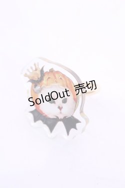 画像1: Enchantlic Enchantilly / Jack-o'-Lantern Cat リング  オレンジ O-25-11-21-1054-LO-AC-OW-OS