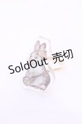 Enchantlic Enchantilly / Dolled up Ring(うさぎ)  うさぎ（左向き） O-25-11-21-1056-LO-AC-OW-OS