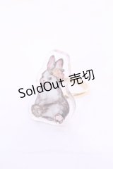 Enchantlic Enchantilly / Dolled up Ring(うさぎ)  うさぎ（左向き） O-25-11-21-1056-LO-AC-OW-OS