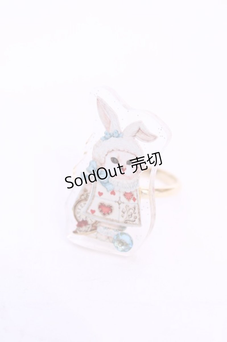 画像1: 【SALE】Enchantlic Enchantilly / Dolled Up Ring 不思議の国   右向き猫 O-25-11-21-1058-LO-AC-OW-ZT168F005 (1)