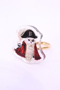 画像1: Enchantlic Enchantilly / Dolled Up Ring （パイレーツ）  シロ O-25-11-21-1060-LO-AC-OW-OS