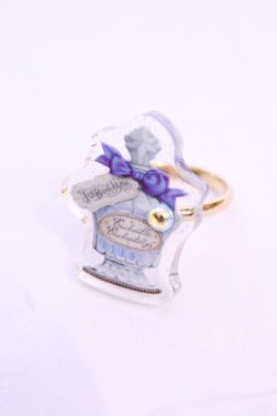画像1: Enchantlic Enchantilly / Dolled Up Ring（drink me)  ブルーリボン O-25-11-21-1061-LO-AC-OW-OS