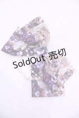 Enchantlic Enchantilly / すみれ姫王冠　パールリボンブローチ  ラベンダー O-25-11-21-1006-LO-AC-OW-OS