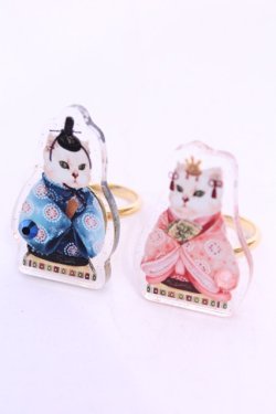 画像1: Enchantlic Enchantilly /  Dolled up Ring 雛人形セット  ブル-・ピンク O-25-11-21-1064-LO-AC-OW-OS