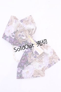 画像3: Enchantlic Enchantilly / すみれ姫王冠　パールリボンブローチ  ラベンダー O-25-11-21-1006-LO-AC-OW-OS