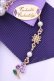 画像2: Enchantlic Enchantilly / すみれの宝石箱パールリボンブローチ  ラベンダー O-25-11-21-1007-LO-ZA-OW-OS (2)