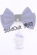 Enchantlic Enchantilly / drink me リボンブローチ  ブルー O-25-11-21-1010-LO-AC-OW-OS