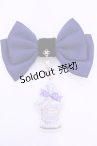 Enchantlic Enchantilly / drink me リボンブローチ  ブルー O-25-11-21-1010-LO-AC-OW-OS