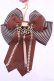 画像1: Enchantlic Enchantilly / タッセル付きリボンブローチ  ブラウン O-25-11-21-1011-LO-AC-OW-OS (1)