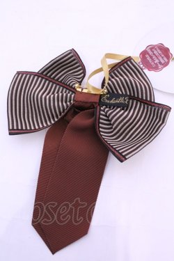 画像4: Enchantlic Enchantilly / タッセル付きリボンブローチ  ブラウン O-25-11-21-1011-LO-AC-OW-OS