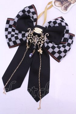 画像1: Enchantlic Enchantilly / 金魚モチーフリボンブローチ  クロ O-25-11-21-1012-LO-AC-OW-OS