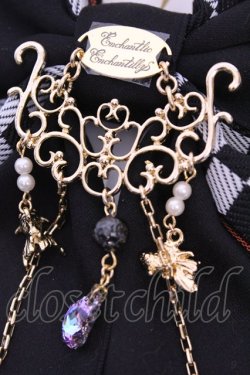 画像2: Enchantlic Enchantilly / 金魚モチーフリボンブローチ  クロ O-25-11-21-1012-LO-AC-OW-OS