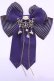画像1: Enchantlic Enchantilly / 金魚モチーフリボンブローチ  パープル系 O-25-11-21-1013-LO-AC-OW-OS (1)