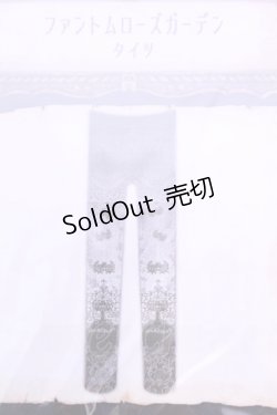 画像2: Enchantlic Enchantilly / ファントムローズガーデンタイツ M〜L クロ O-25-11-21-1017-LO-ZA-OW-OS