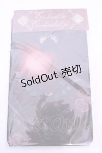 Enchantlic Enchantilly / コウモリ侯爵オーバーニー M〜L 赤い夜 O-25-11-21-1018-LO-ZA-OW-OS