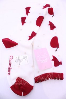 画像2: Chalmiere / スウィーティアップルオーバーニー F アカ O-25-11-21-1020-LO-ZA-OW-OS