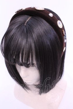 画像1: Enchantlic Enchantilly / 宝石箱カチューシャ  ブラウン O-25-11-21-1029-LO-AC-OW-OS