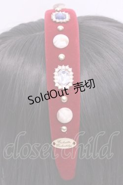 画像2: Enchantlic Enchantilly / 宝石箱カチューシャ  ワイン O-25-11-21-1030-LO-AC-OW-OS