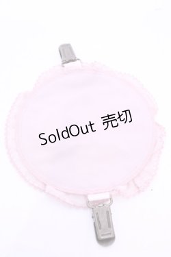 画像4: 【SALE】PINK HOUSE / パラソル刺繍ワッペン付きたくし上げクリップ  ピンク O-25-11-21-1003-LO-ZA-IG-ZT271