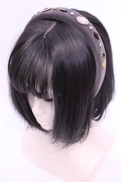 画像1: Enchantlic Enchantilly / 宝石箱カチューシャ  グレー O-25-11-21-1032-LO-AC-OW-OS