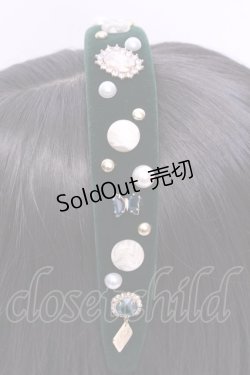 画像2: Enchantlic Enchantilly / 宝石箱カチューシャ  グリーン O-25-11-21-1033-LO-AC-OW-OS