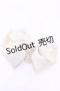 【SALE】Enchantlic Enchantilly / 雪の結晶モチーフリボンブローチ  ゴールド O-25-11-21-1004-LO-AC-OW-ZT208F002
