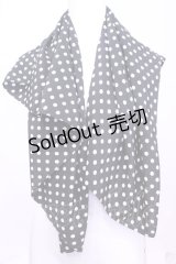 INGEBORG / ドットストール  クロ×シロ O-25-11-21-1036-LO-ZA-OW-OS