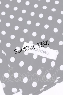 画像2: INGEBORG / ドットストール  クロ×シロ O-25-11-21-1036-LO-ZA-OW-OS