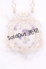 Enchantlic Enchantilly / すみれ姫のネックレス  パープル O-25-11-21-1037-LO-AC-OW-OS