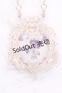 Enchantlic Enchantilly / すみれ姫のネックレス  パープル O-25-11-21-1037-LO-AC-OW-OS