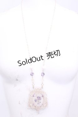 画像2: Enchantlic Enchantilly / すみれ姫のネックレス  パープル O-25-11-21-1037-LO-AC-OW-OS