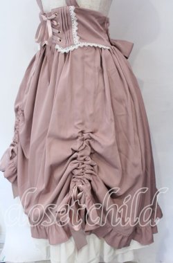 画像3: Amavel / Classique Dolly Ribbon レイヤードミドルスカート   ピンク O-25-11-21-012-CA-SK-IG-OS