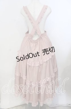 画像3: m petit by misako / マロンクリーム3WAY ジャンパースカート 5Ｌ ピンク O-25-11-21-013-LO-OP-IG-OS